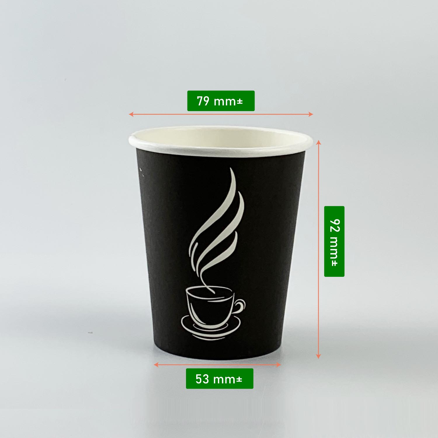 single wall hot cup